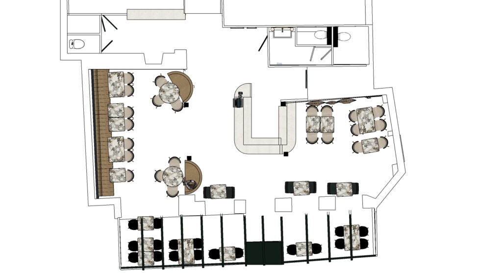 Plan perspective parallèle 3D