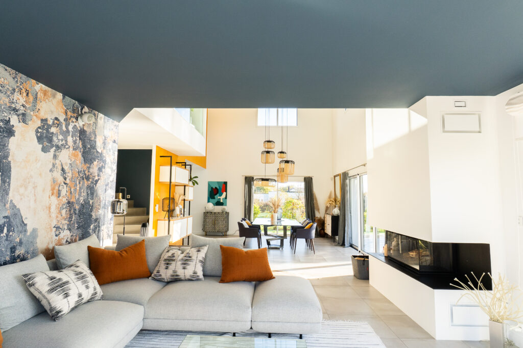 Chambéry Aix-les-Bains architecte d'intérieur La Motte-Servolex Saint Alban-Leysse La Ravoire Challes-les-Eaux Barberaz Cognin Viviers-du-lac Drumettaz-Clarafond Mouxy Grésy-sur-Aix Pugny-Chatenod rénovation salon